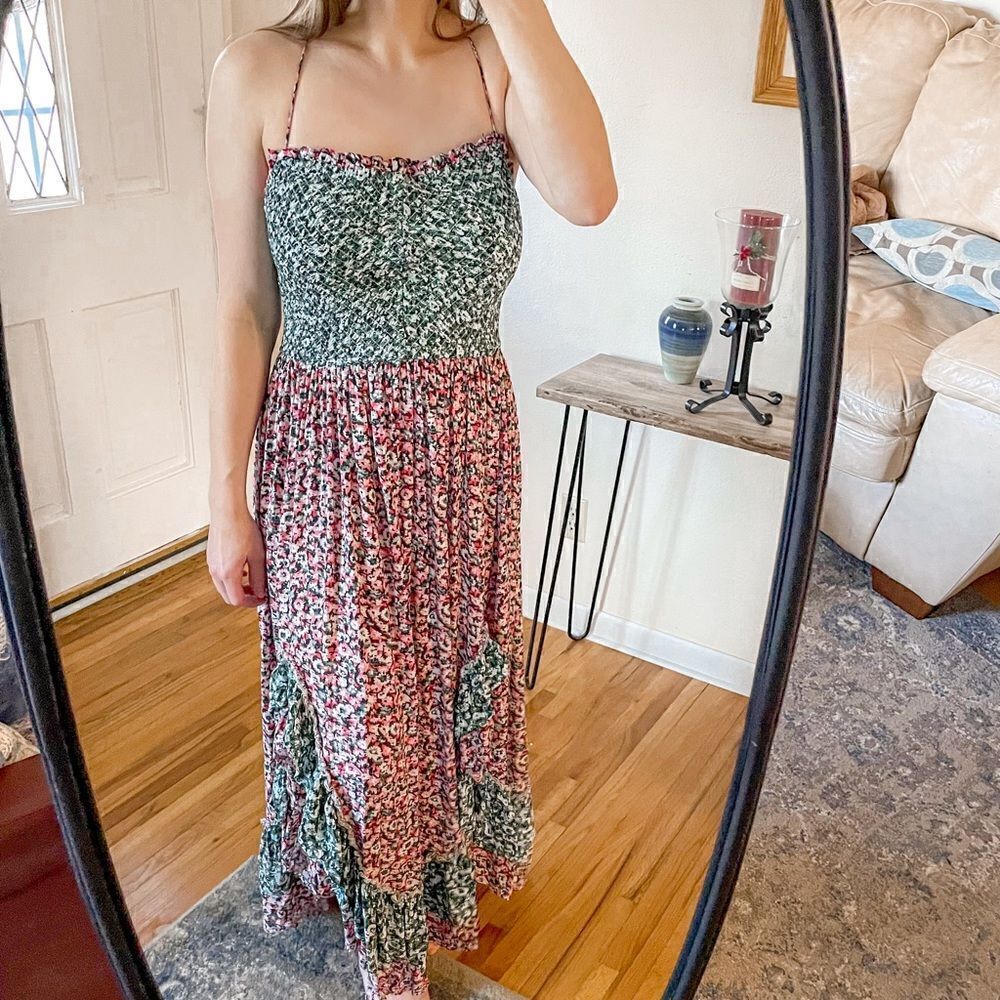 Free People One I Love Floral Midi Dress M